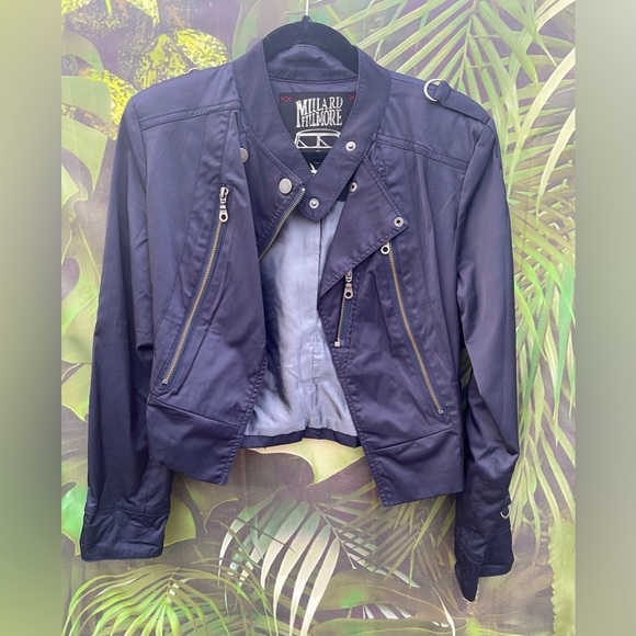 Millard Fillmore Jackets & Blazers - Millard Fillmore Moto Jacket Small EUC